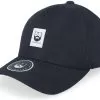 Bm Logo Wh Woven Black Flexfit - Bearded Man