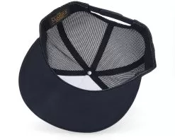 Bear Cap Man Classic White/Black A-frame Trucker - Bearded Man -Fashion Hat Online OB3001630 5