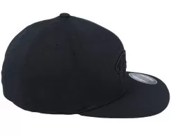 3d Black Pride Logo Black Flat Brim Fitted - Fair -Fashion Hat Online OB3001744 1 4