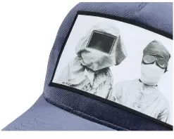 Plauge Velvet Grey/Grey A-frame Trucker - Calza Pennello -Fashion Hat Online OB3001861 6