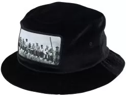 Lunch Atop A Skyscraper Velvet Black Bucket - Public Domain