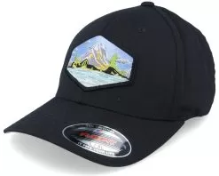 Island Patch Black Flexfit - Wild Spirit