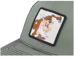 Taz Hungry Loden/Black Trucker - Looney Tunes -Fashion Hat Online OB4000321 6